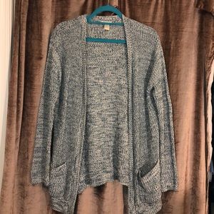 Blue & White Cardigan